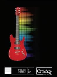 Croxley JD182 stave music book