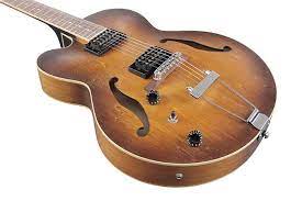 Ibanez AF55L-TF Artcore series jazz guitar left-handed-Tobacco flat