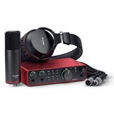 Focusrite Scarlett 2i2 Studio Bundle Gen 4 recording bundle