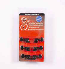 Grover machine head set 205BN- black nickel