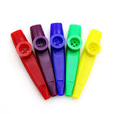Dadi plastic Kazoo or in various colours or Clarke metal kazoo