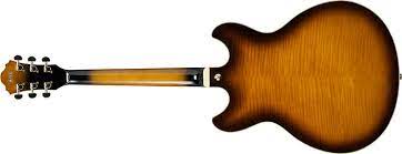 Ibanez AS93FML-VLS left-handed Artcore expressionist series- flamed maple top