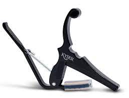 Kyser Electric guitar capo black- KYKGEBA