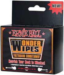 Ernie Ball wonder wipes instrument cleaner-4278