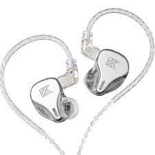 KZ DQ6 in ears silver