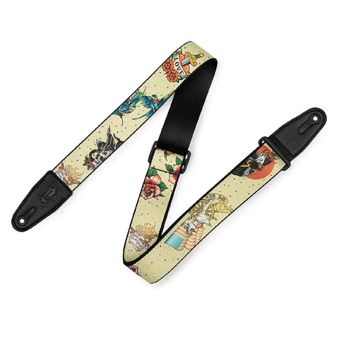 Levy's Guitar Strap Poly 2" In Assorted Designs