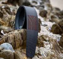 ZA strap- Mzanzi - natural leather guitar strap