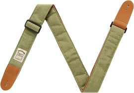 Ibanez designer guitar strap in different colours.