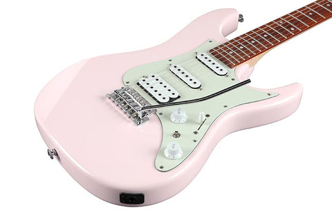 Ibanez AZES40-PPK pink electric guitar- actual pink is much lighter than the photos-