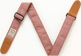 Ibanez designer guitar strap in different colours.