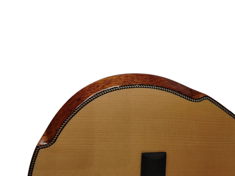 Thu'um 4/4 size Spruce Top Rosewood Back and Sides Classical Guitar with Armrest