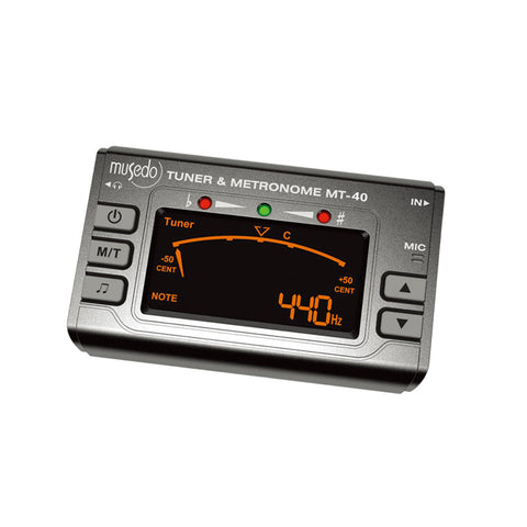 Musedo metronome tuner MT40 or MT40W