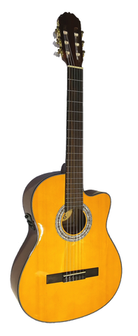 Sonata 4/4 Classical/electric cutaway guitar