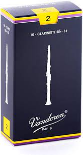 Vandoren Traditional Clarinet Reed Priced per Each