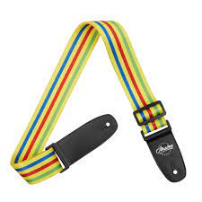 Amumu guitar straps in 3 different colours