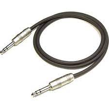 Kirlin 2M patch cable 1/4" TRS - same- KIAP-209pr-2m