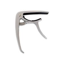 Tecnix guitar capo silver or wood finish