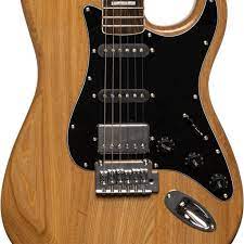 Stagg electric guitar with solid Alder body- STAG-SES60 NAT