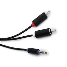 Prolink 3.5mm stereo male to 2RCA male cable 5M