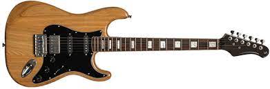 Stagg electric guitar with solid Alder body- STAG-SES60 NAT
