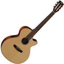 Cort CEC3 NS classical/electric thin line cutaway guitar
