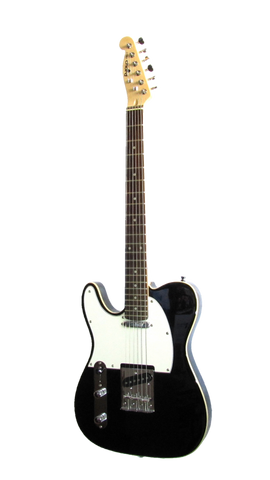 Chord electric guitar left handed Tele style