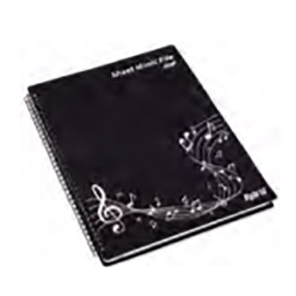Hybrid 40 page sheet music manuscript file-BOOHYB001