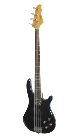 Maxwell Precision Jazz bass guitar- black or dark blue ON SPECIAL