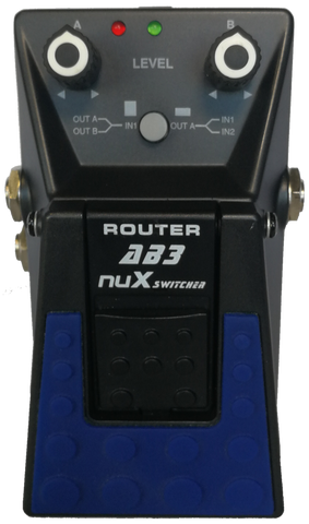Nux Router Switcher Pedal AB3