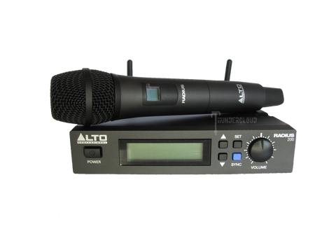 Alto Radius 200 Wireless Handheld Mic System