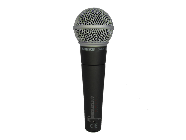 Shure SM58-LC dynamic vocal microphone – Thundercloud Music Store