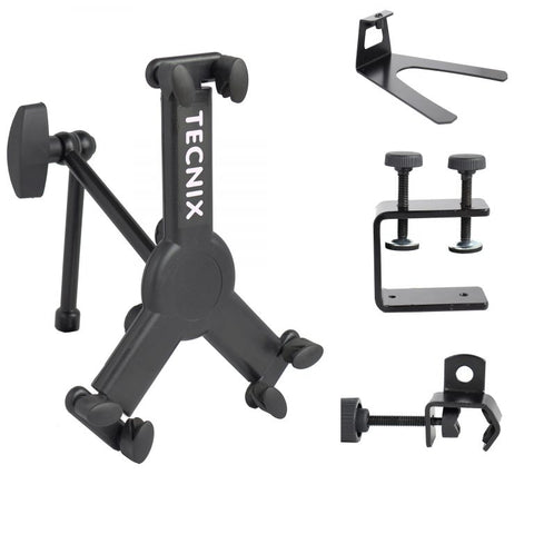 Tecnix IPAD clamp with accessories for various clamping methods