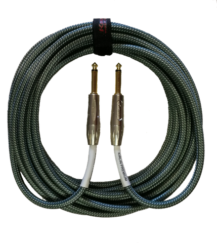 Kirlin Premium Plus Woven Instrument cable 6M-WB201