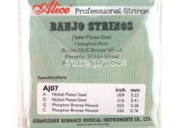 Alice 4 string banjo strings- AJ07
