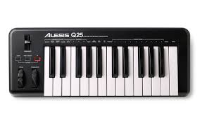 Alesis Q25 25 key USB/Midi keyboard controller- ALES-Q25