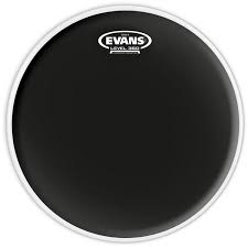 Evans Onyx coated drum head in various sizes