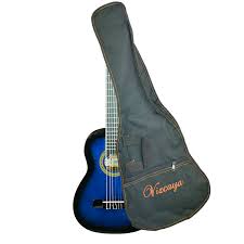Vizuela classical nylon string guitar in 4/4 size ,3/4 size , 1/2 size and 1/4 size in different colours