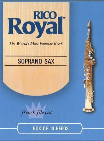 Rico Royal Soprano Saxophone Reed Priced per Each