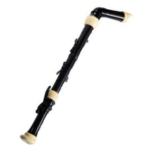 QI Mei 8 hole bass recorder, tenor recorder or wood soprano recorder including bag