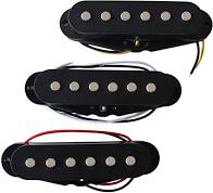 Set of strat style pickups- Black