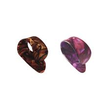 Alice stainless steel finger pick or celluloid finger or thumb pick in various colours