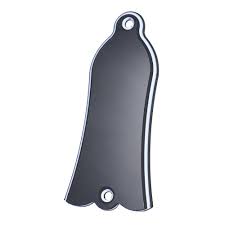 Truss rod cover bell shape 2 holes PVC 3-ply