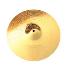 Rhythm 14" hi-hat cymbal pair or 16" crash cymbal