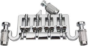 3 Point 4 string bass guitar bridge chrome for Epiphone -MS-BREPI