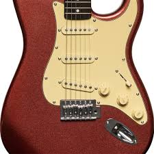 Stagg standard "S" Electric guitar candy apple red- STAG-SES30 CAR