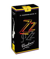 Vandoren Alto sax ZZ jazz reeds 2- priced per each