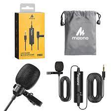 Maono AU100 3.5mm lavalier microphone system