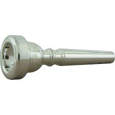 Lamour trumpet mouth piece 7C- silver finish