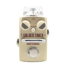 Hotone Skyline Golden Touch overdrive effect pedal