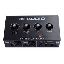 M-Audio audio interface Mtrackduo